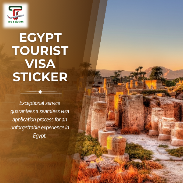 Egypt Tourist Visa Sticker