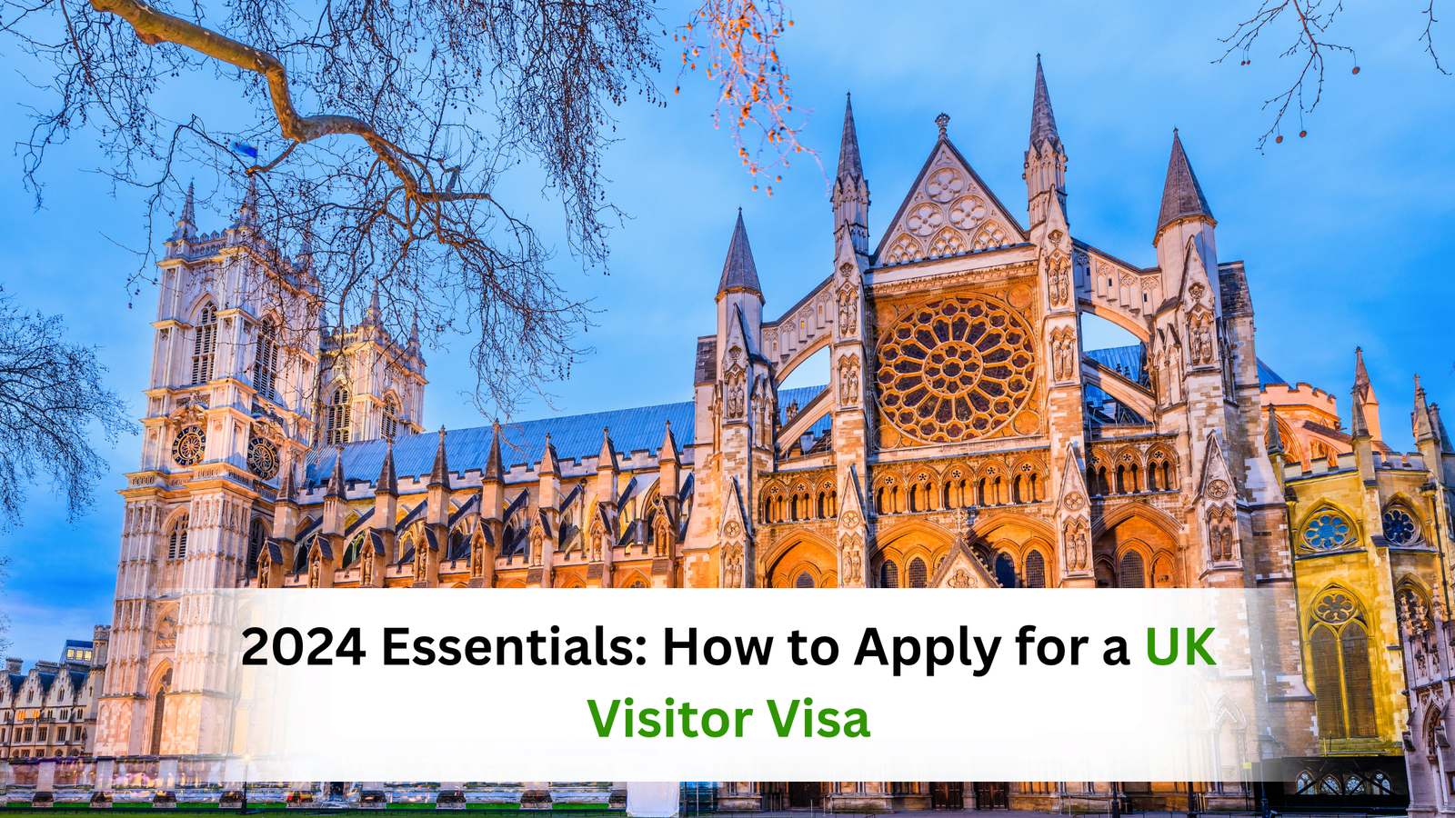 2024 Essentials: How to Apply for a UK Visitor Visa