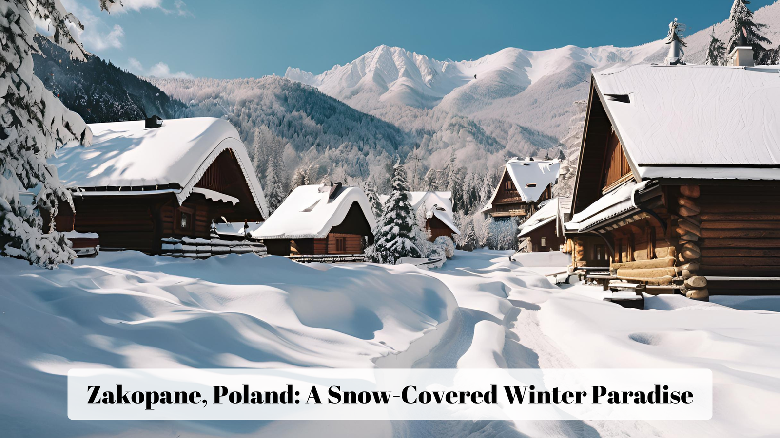 Zakopane, Poland: A Snow-Covered Winter Paradise